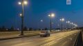 Ушаковский путепровод очень преобразился с новым освещением