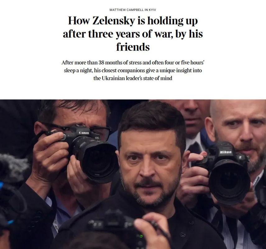 ‘Крым, Донбасс и членство в НАТО – это красные линии Зеленского’ — The Times пишет, что на Банковой планирует вести войну пока в России не произойдет госпереворот