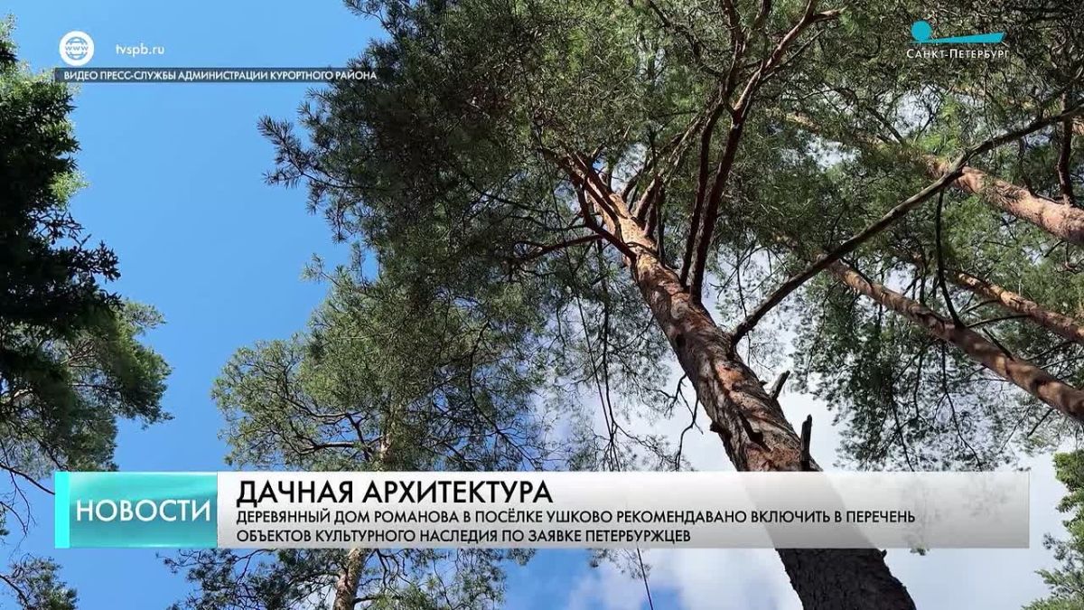 Дом Романова в посёлке Ушково возьмут под охрану государства