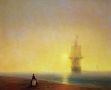 "Утро на море", 1849 Холст, масло