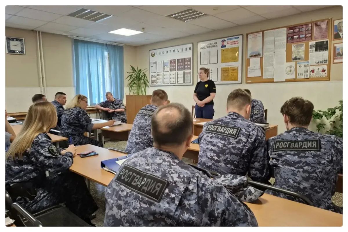 Прокуратура Красносельского района г. Санкт-Петербурга провела учебно-методический семинар с сотрудниками вневедомственной охраны Росгвардии