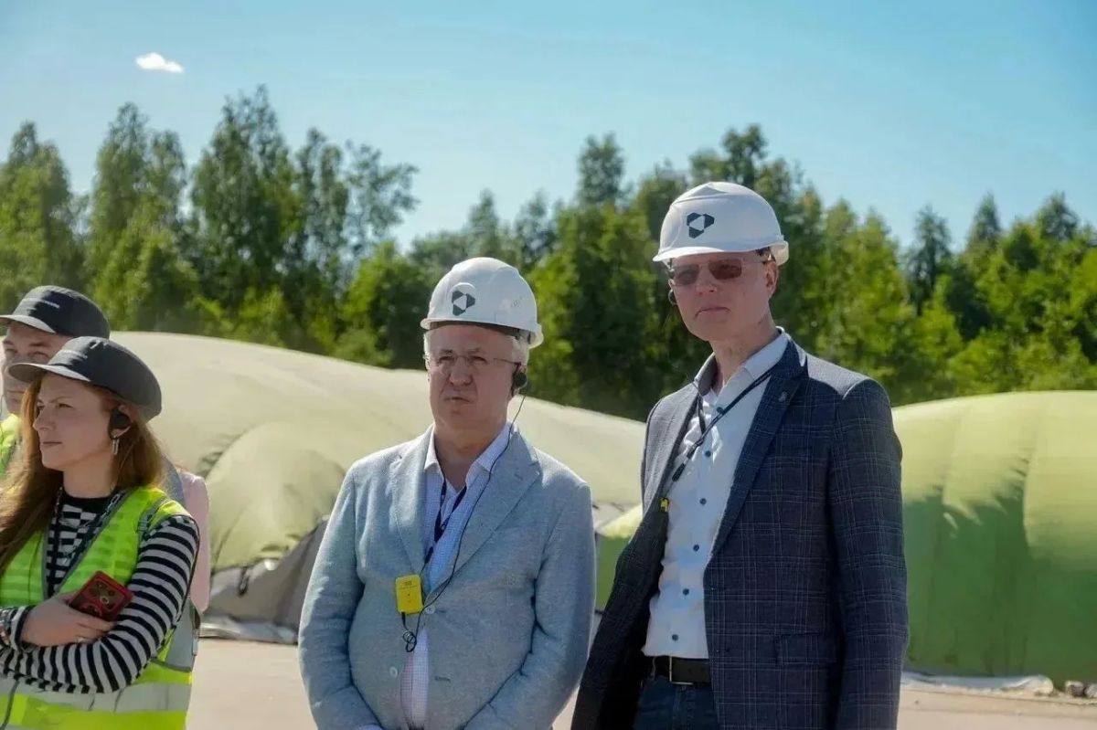Комплекс по переработке отходов "Кингисепп" посетила делегация Комплекс по переработке отходов "Кингисепп" посетила делегация