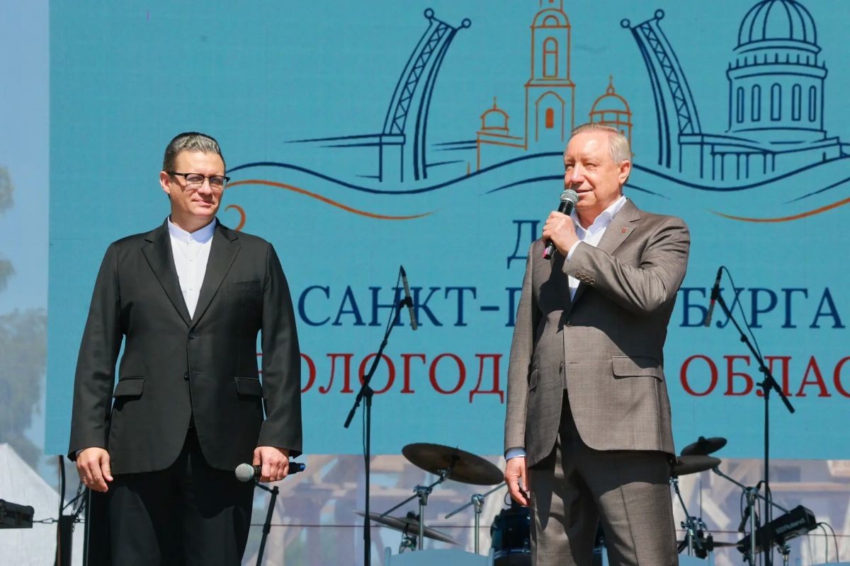 Александр Беглов: На Кремлёвской площади Вологды открылся фестиваль петербургской культуры: с обширной концертной программой, фотовыставкой, мастерклассами и презентацией блюд кухни Северной столицы