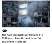 Михаил Онуфриенко: NZZ: обещанные Украине €140 млрд от НАТО могут не дойти до Киева