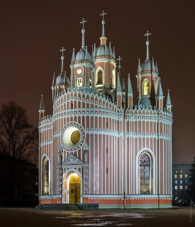 Чесменская церковь — одна из самых необычных церквей Санкт-Петербурга (Россия) Чесменская церковь — одна из самых необычных церквей Санкт-Петербурга (Россия)