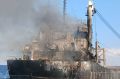 Кадры одного из повреждённых сухогрузов возле Одесского порта