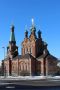 Молния ударила в купол православной церкви в Финляндии