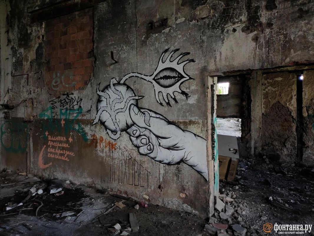 Смерть, жир и деньги. На Гутуевском острове в Петербурге продолжает разрушаться один из старейших костеобжигательных заводов города