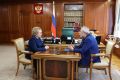 Валентина Матвиенко встретилась с художественным руководителем Санкт-Петербургского государственного академического театра балета Борисом Эйфманом