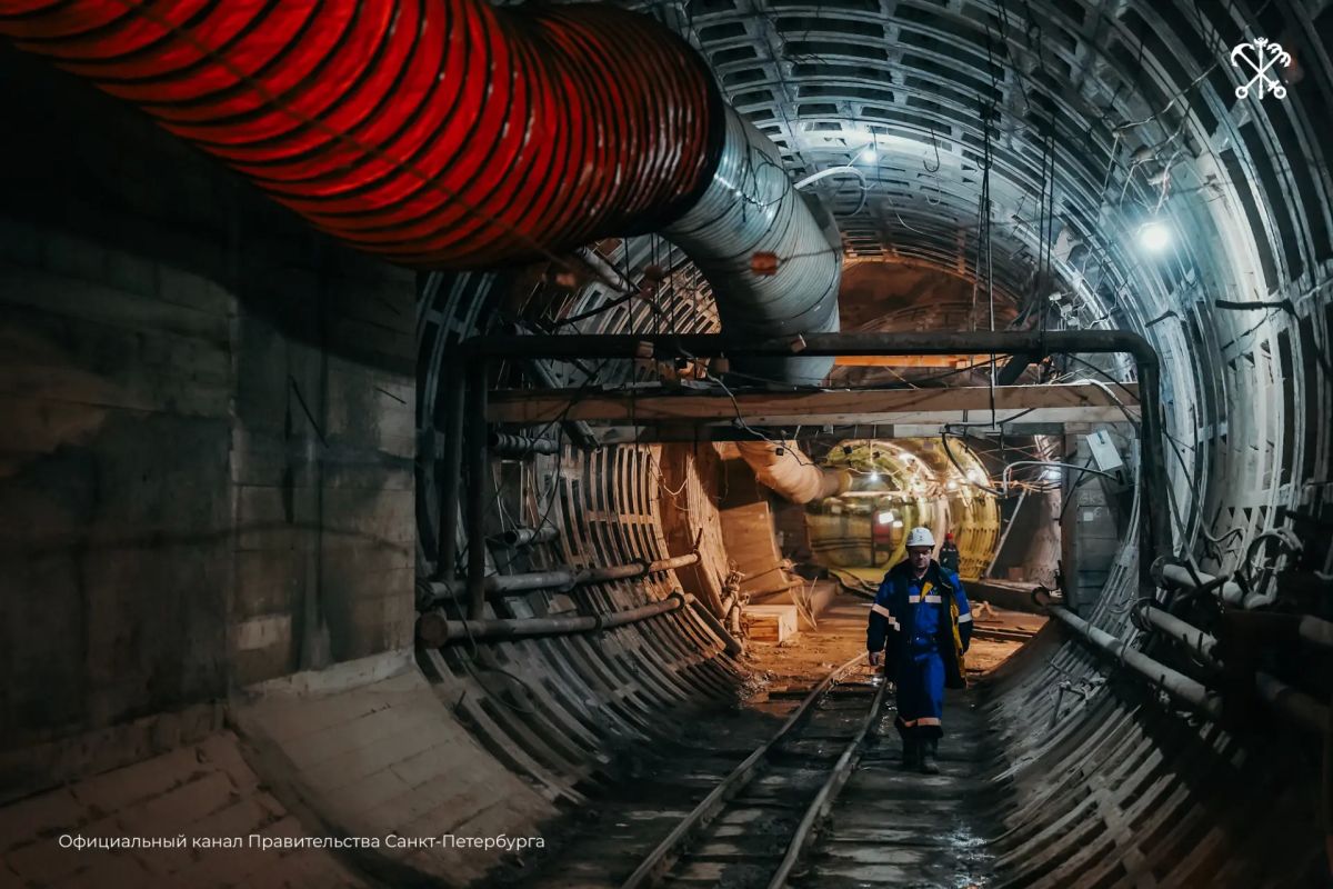 Петербург установил новый рекорд в строительстве метро Петербург установил новый рекорд в строительстве метро