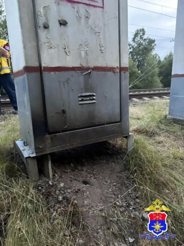 Транспортные полицейские задержали 14-летнего подростка, который пытался поджечь релейный и батарейный шкафы на железнодорожной станции Шувалово-Парголово в Петербурге