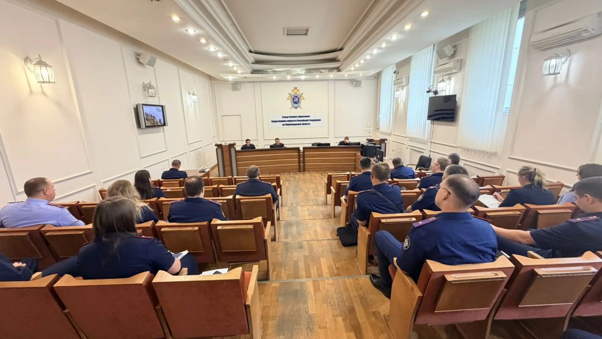 В следственном управлении Следственного комитета Российской Федерации по Ленинградской области прошло заседание коллегии по результатам работы за первое полугодие 2026 года