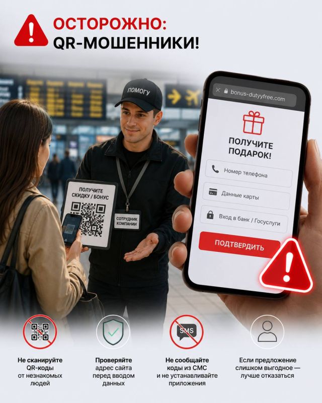 Новая схема мошенничества с QR-кодами