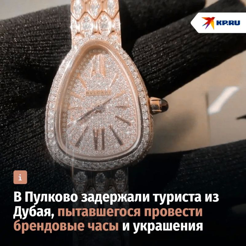 Блестящий провал: россиянин пытался провезти в Пулково «тяжелый люкс» на 6 млн рублей