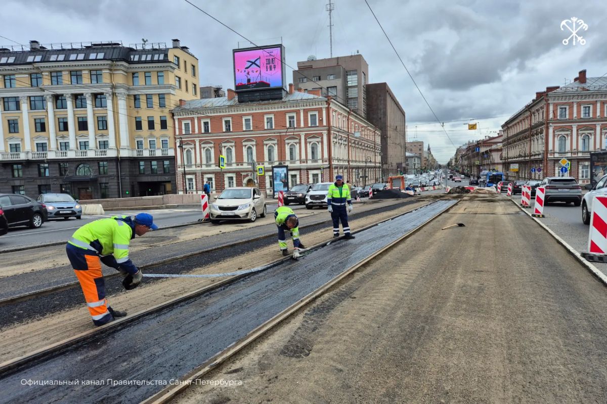 Ремонт Литейного моста идёт полным ходом Ремонт Литейного моста идёт полным ходом