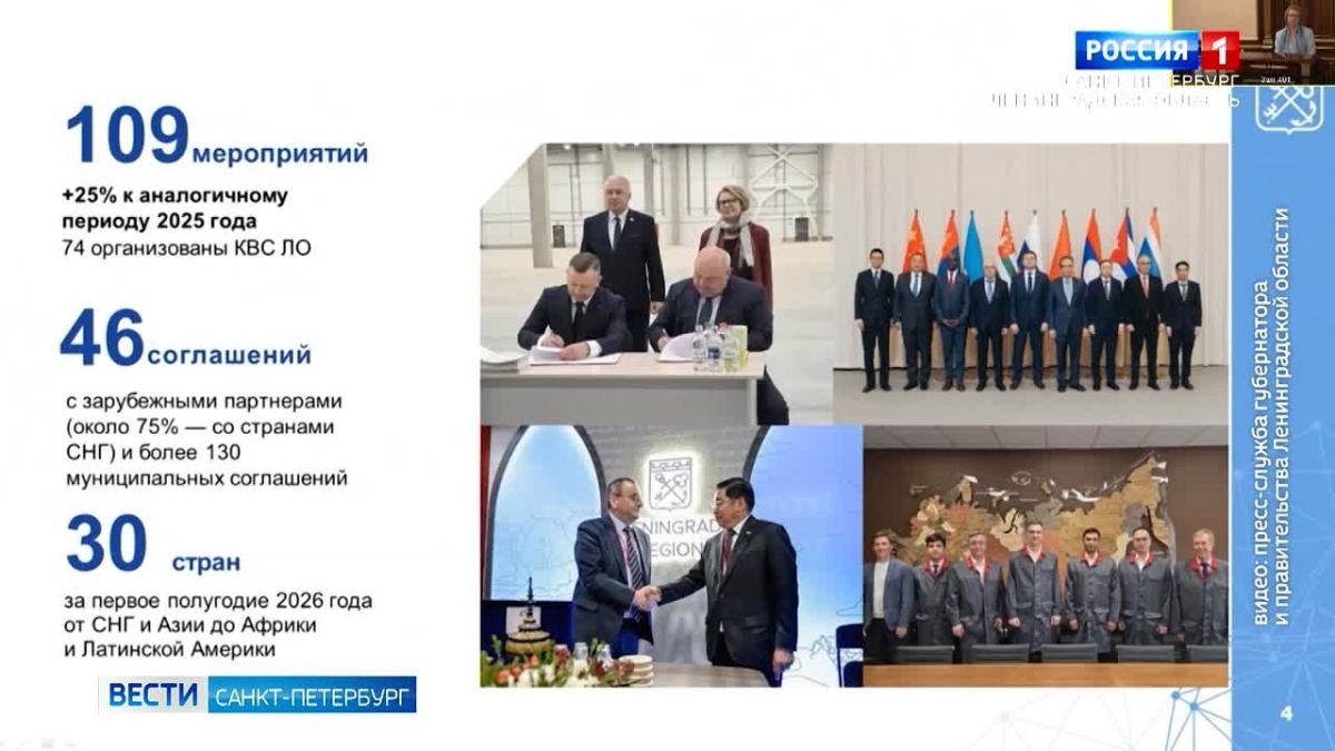 Ленинградская область подводит итоги первых шести месяцев года