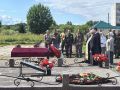 В деревне Мины захоронили останки советских воинов, павших в годы Войны