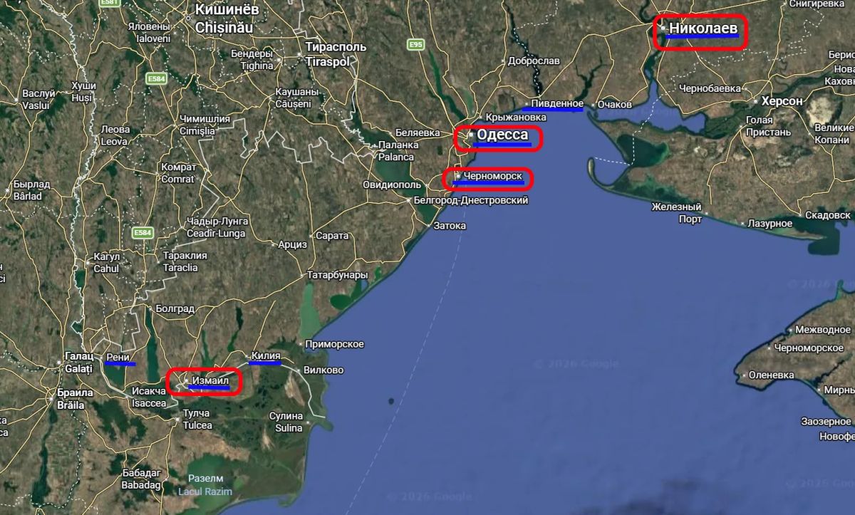 Юрий Подоляка: Морская блокада Украины с каждым днем становится плотнее