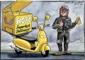Владимир Корнилов: Помните вчерашнюю обложку либерального журнала, начертавшего на дверях Даунинг-стрит 10 слово «Надежда»? Похоже, сегодняшняя The Times реагирует на нее своей карикатурой