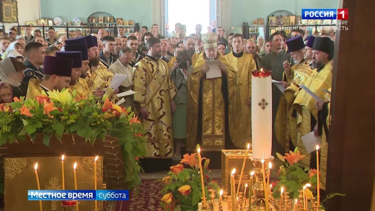 В Петербург доставили десницу апостола Андрея Первозванного