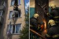 Подозреваемая в тяжких преступлениях попыталась сбежать из квартиры по связанной из тряпок верёвке