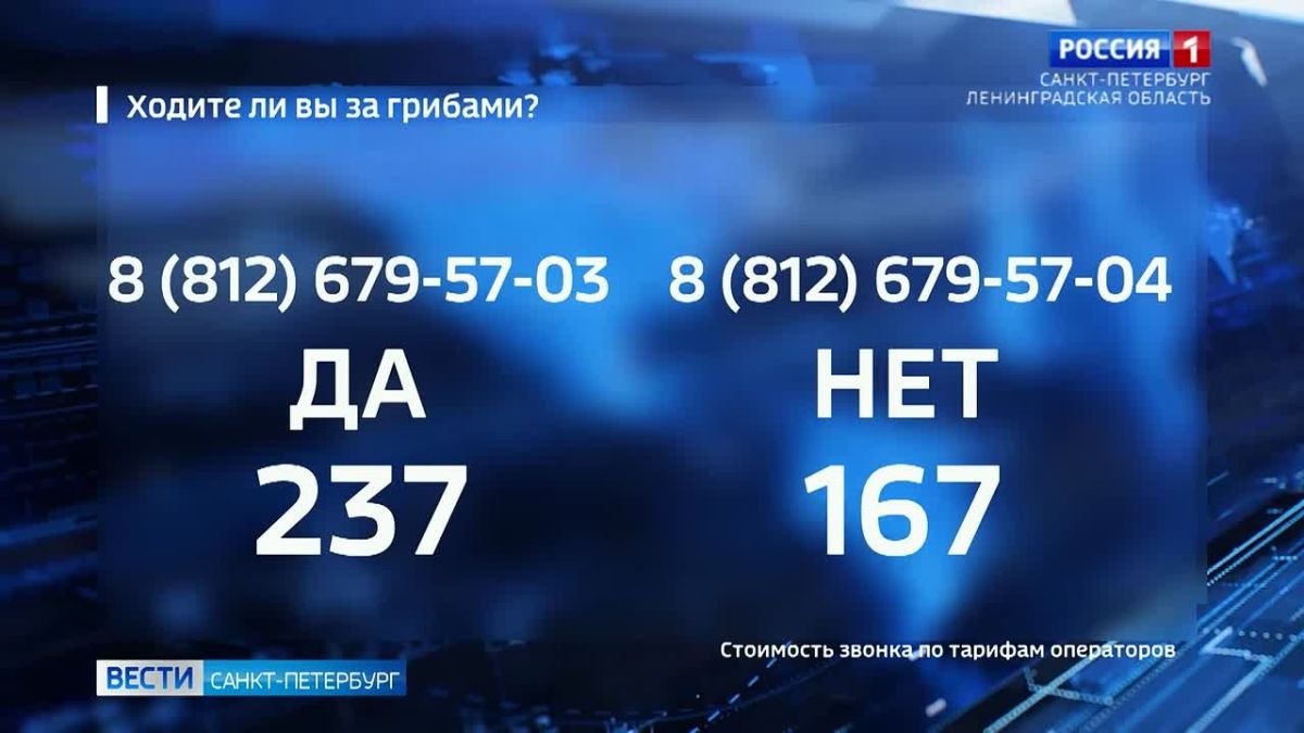 "Ходите ли вы за грибами?": итоги голосования
