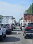 Пятикилометровая пробка образовалась на Московском шоссе в Шушарах из-за аварии