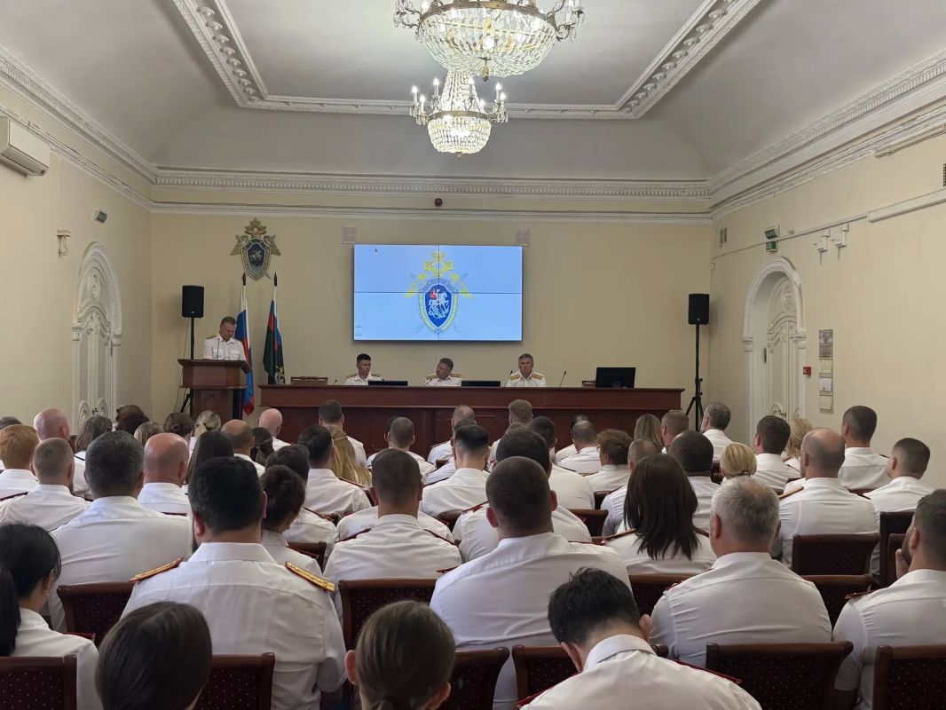 В ГСУ СК России по городу Санкт-Петербургу подвели итоги работы за первое полугодие 2026 года