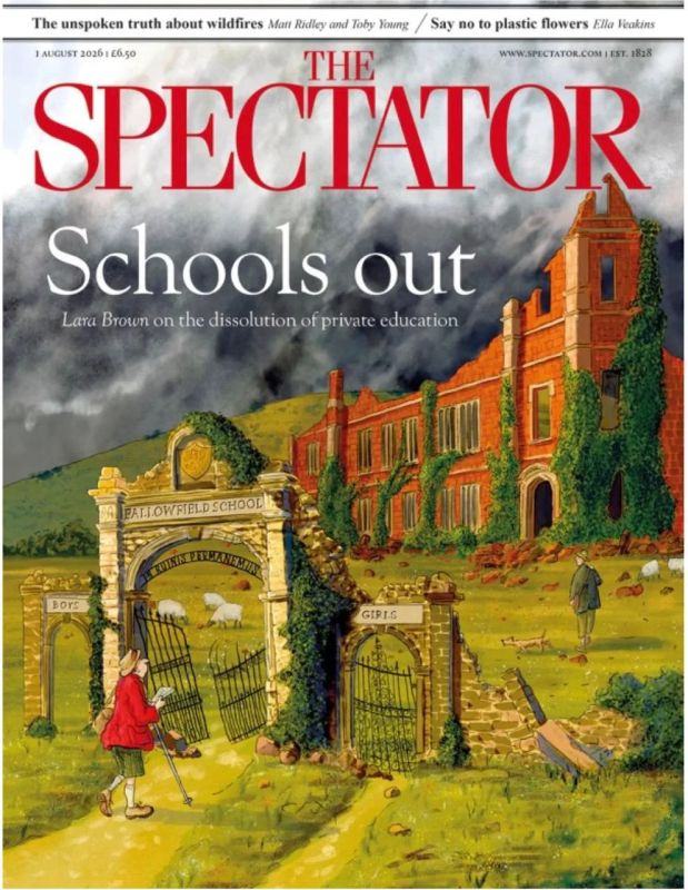 Владимир Корнилов: Свежий выпуск еженедельника The Spectator посвящен похоронам частного образования в Британии