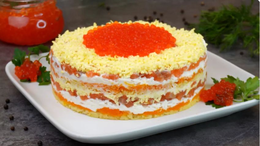 Салат «Мимоза де Люкс»: Невероятное сочетание изысканных вкусов