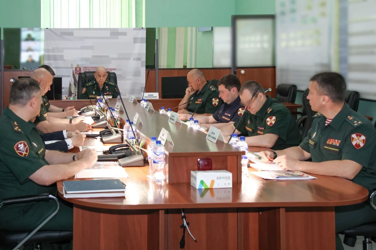 В Санкт-Петербурге состоялось заседание Военного совета Северо-Западного округа Росгвардии