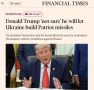 ‘Дональд Трамп ‘не уверен’, что разрешит Украине производить ракеты Patriot’ – Financial Times