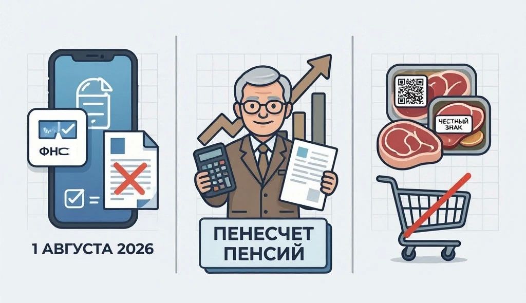Что изменится в России с 1 августа 2026 года