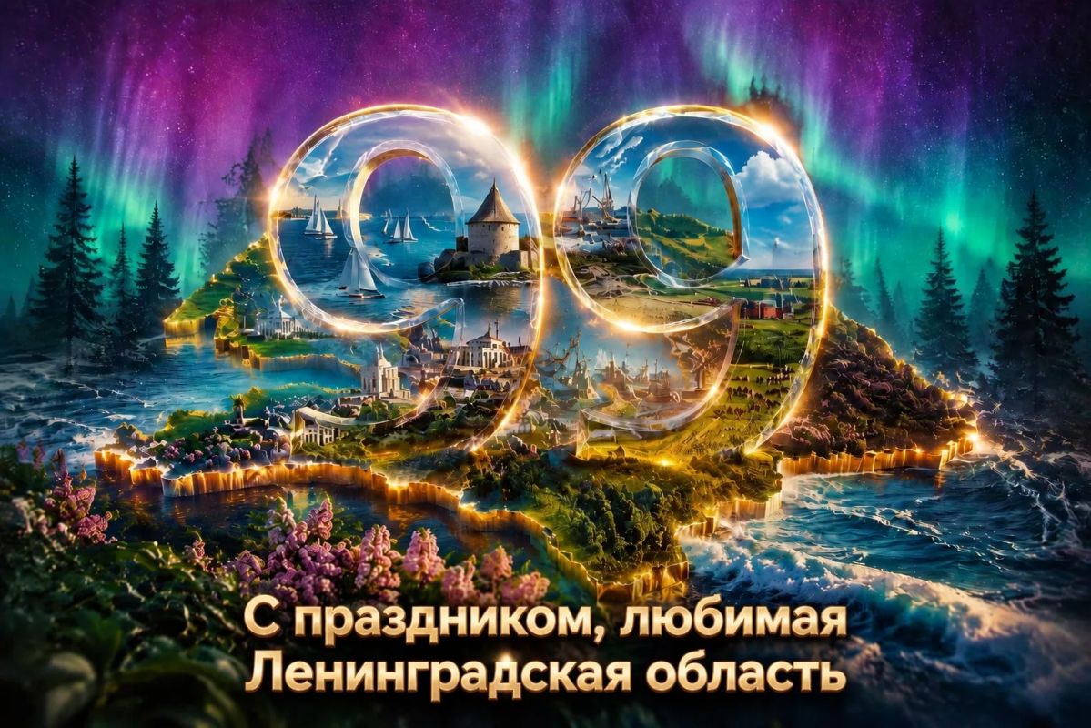 С Днём рождения, Ленинградская область!