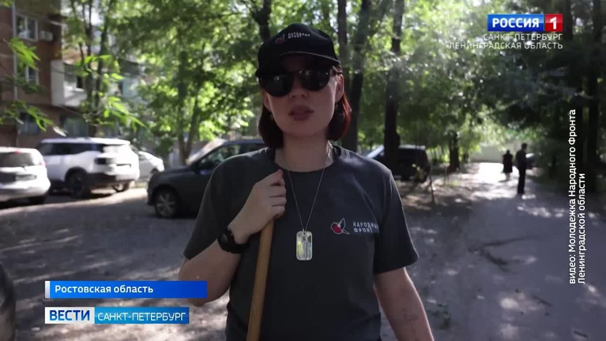 "Народный фронт" 47-го региона принял участие в ликвидации последствий урагана в Ростовской области