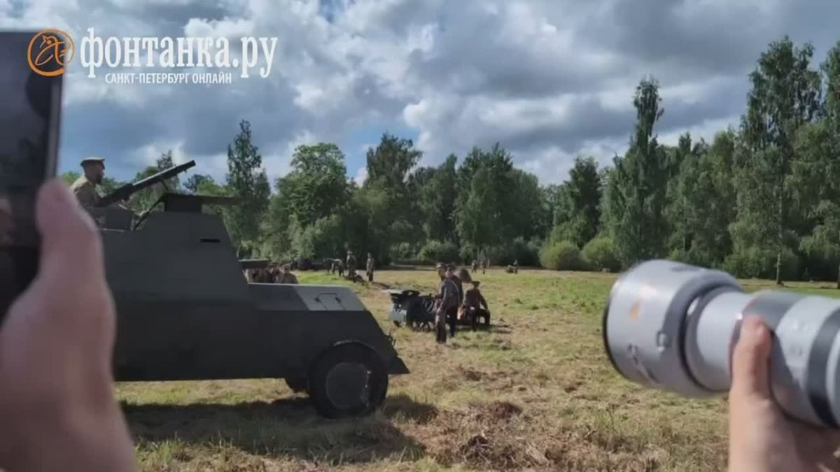 В Царском селе воссоздали Брусиловский прорыв