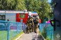 В Пожарно-спасательном колледже Петербурга прошли учения по тушению условного пожара