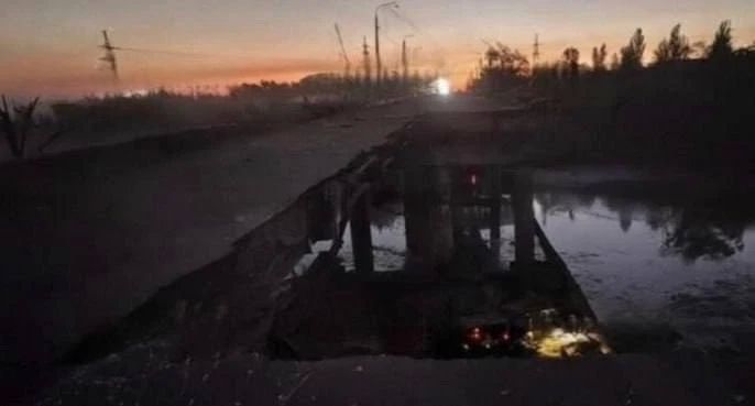 Александр Коц: Удар по ключевому мосту в Славянске Александр Коц: Удар по ключевому мосту в Славянске
