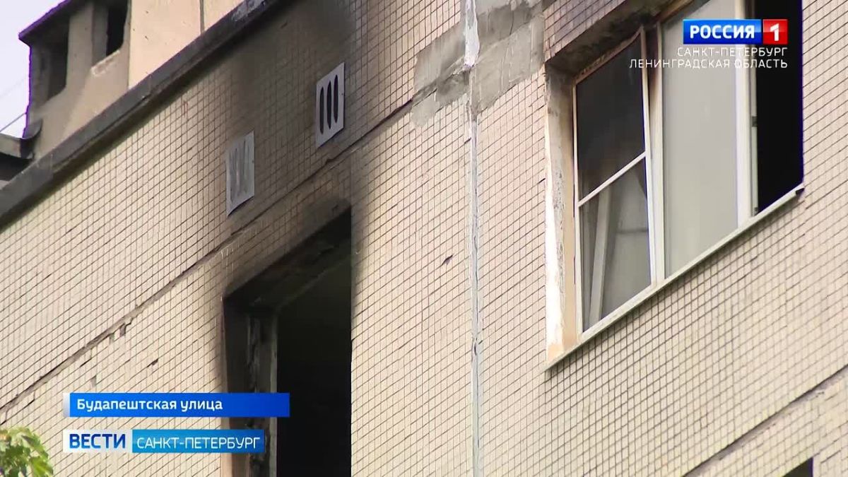 Двое детей погибли при пожаре на Будапештской улице