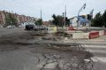 Асфальт как глина. Многотонные самосвалы застревают в дороге Тосно
