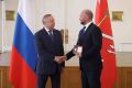 Александр Беглов вручил награды строителям Петербурга в преддверии Дня строителя