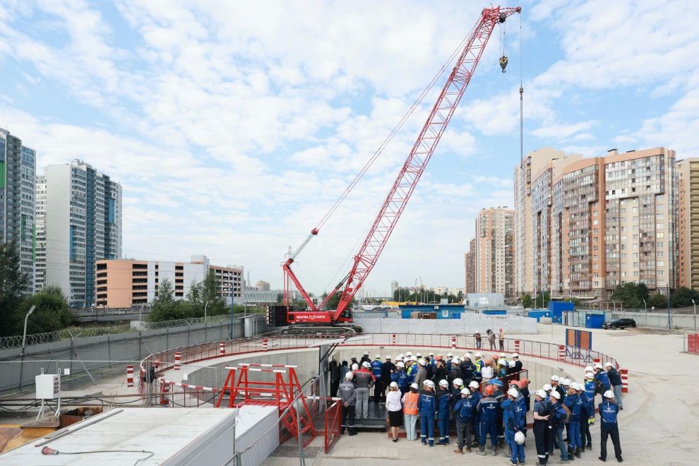 Щит «Надежда» завершил проходку тоннеля к будущим станциям метро «Каменка» и «Богатырская» Щит «Надежда» завершил проходку тоннеля к будущим станциям метро «Каменка» и «Богатырская»