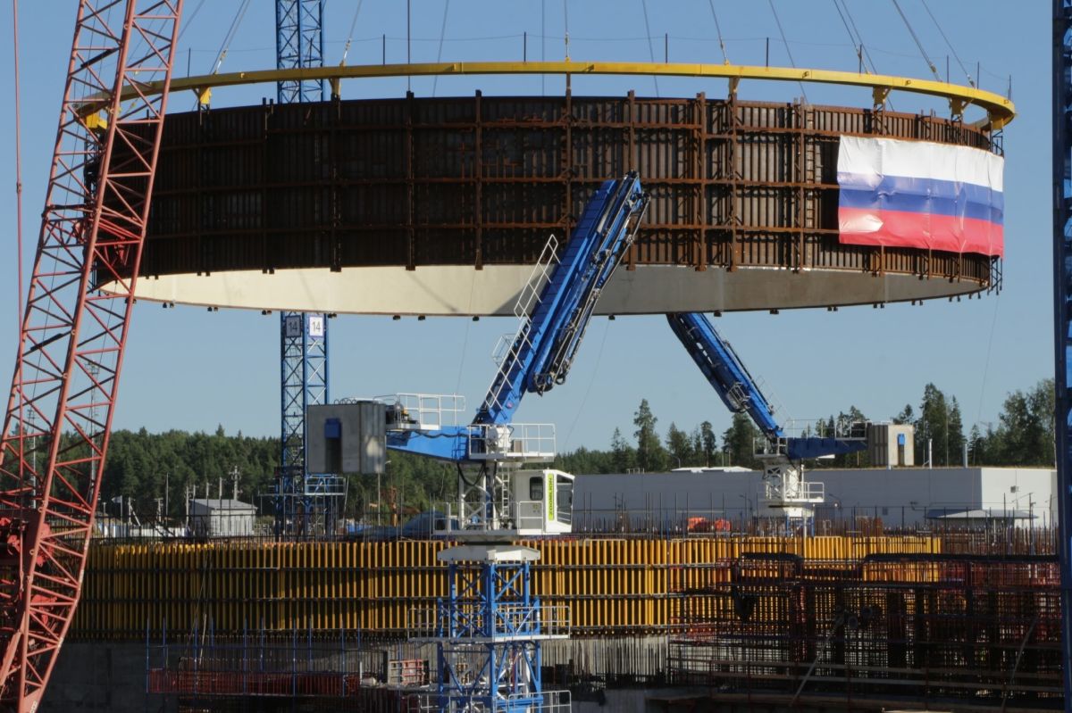 На ЛАЭС-2 начали возводить защитную оболочку реактора