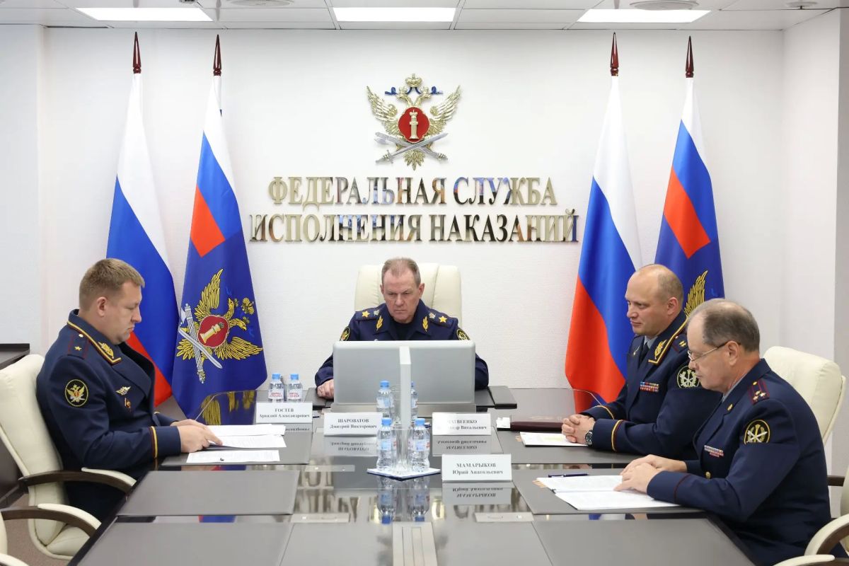 Директор ФСИН России Аркадий Гостев представил нового начальника ГУФСИН России по городу Санкт-Петербургу и Ленинградской области Александра Федорова