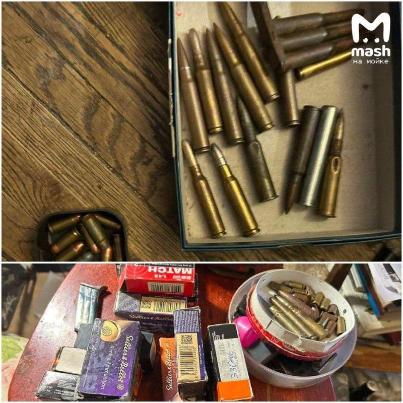 900 патронов, боевой пистолет, более кило пороха и взрывпакеты изъяли у пожилого питерского Кулибина — в квартире он обустроил собственный оружейный завод 2x2 метра 900 патронов, боевой пистолет, более кило пороха и взрывпакеты изъяли у пожилого питерского Кулибина — в квартире он обустроил собственный оружейный завод 2x2 метра