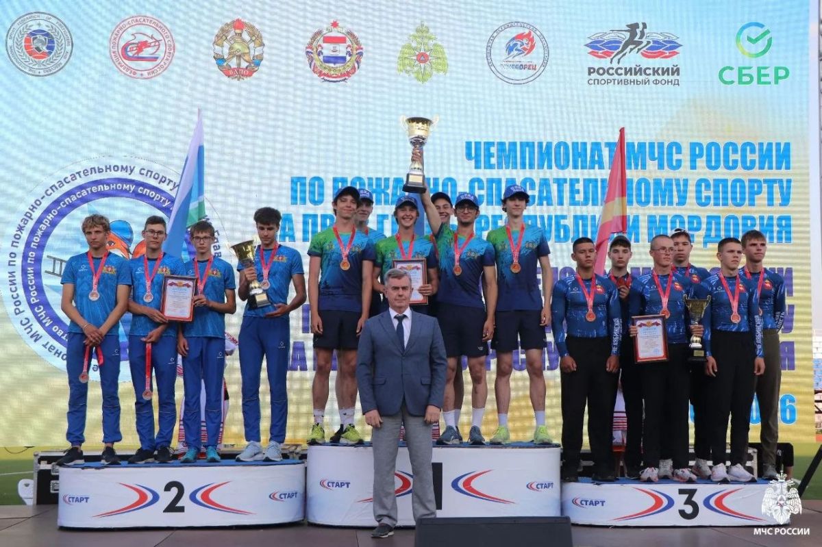 Сборная Петербурга - серебрянный призёр Чемпионата по пожарно-спасательному спорту на приз Главы Республики Мордовия Сборная Петербурга - серебрянный призёр Чемпионата по пожарно-спасательному спорту на приз Главы Республики Мордовия