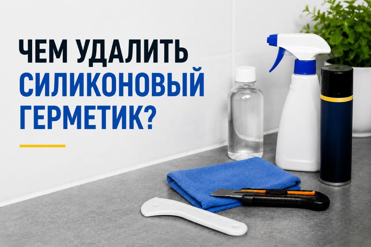 Как эффективно удалить силиконовый герметик: советы и методы