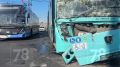 «Лазурный» попал в аварию на Тучковом мосту