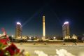 Сегодня ночью и до рассвета в Петербурге зажгут и скрестят Лучи Победы