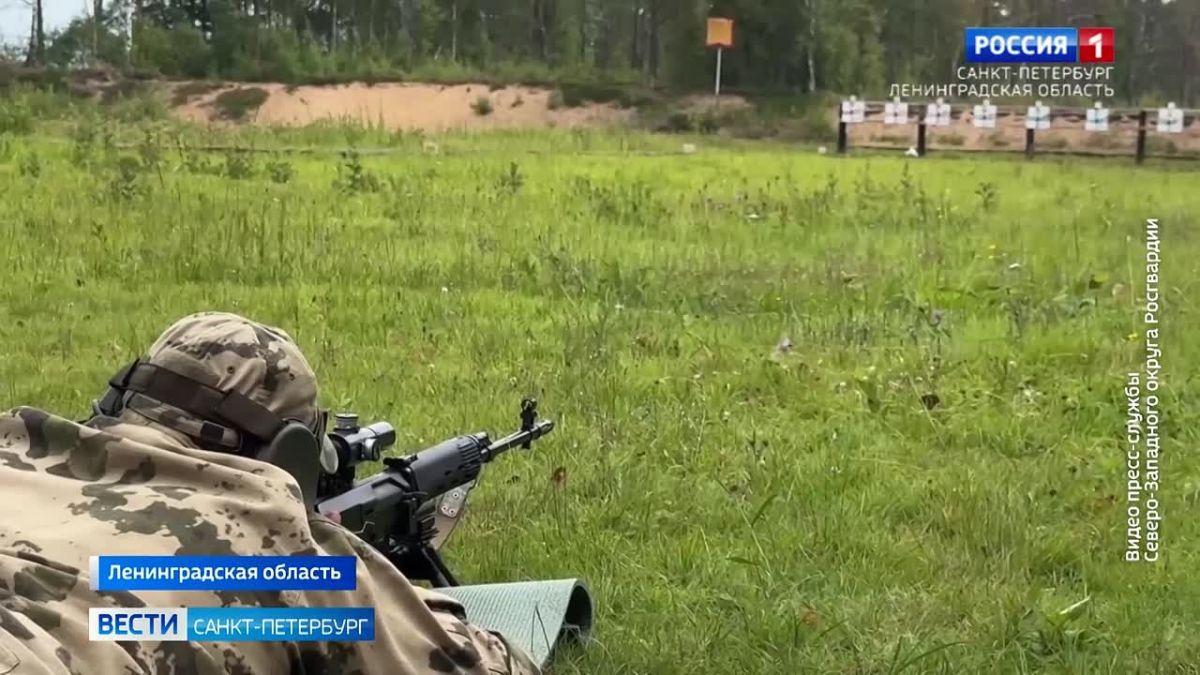 В Ленинградской области завершился учебный сбор по подготовке снайперов